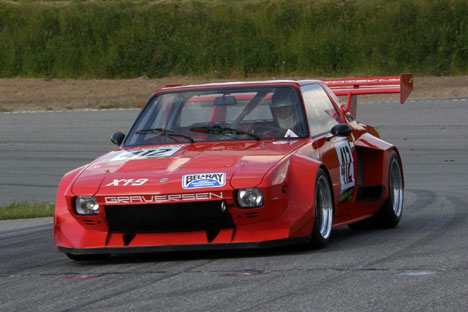 Johannes Graversen sejrede med sin kvikke Fiat X-1/9 Turbo.